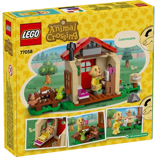Kép 3/9 - LEGO® Animal Crossing™ - Goldie otthonos házikója