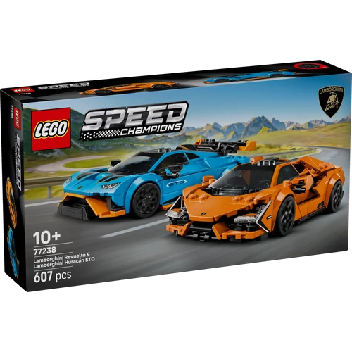 Kép 2/9 - LEGO® Speed Champions - Lamborghini Revuelto és Huracán STO