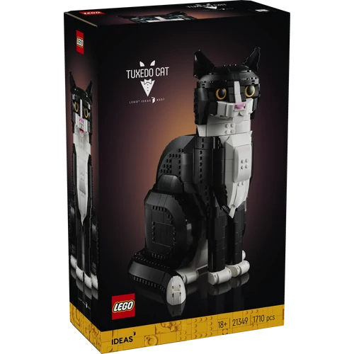 Kép 2/8 - LEGO® Ideas - Fekete-fehér macska