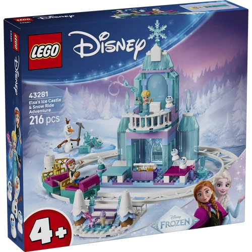 Kép 2/9 - LEGO®  Disney Princess - Elsa jégkastélya és szánkós kalandjai
