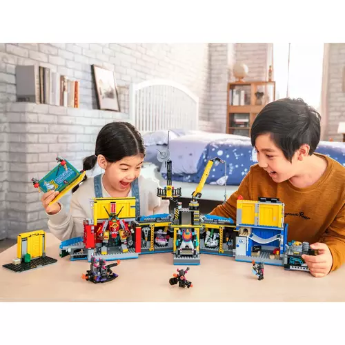 Kép 11/17 - LEGO® Monkie Kid™ - Monkie Kid csapatának titkos főhadiszáll