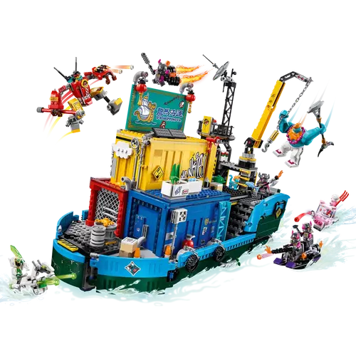 Kép 4/17 - LEGO® Monkie Kid™ - Monkie Kid csapatának titkos főhadiszáll
