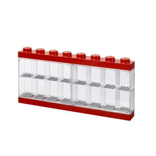 LEGO® Minifigura nagy tartó doboz - piros