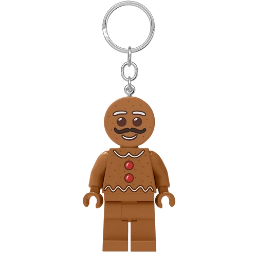 LEGO® Iconic - Mézeskalács kulcstartó LED világítással