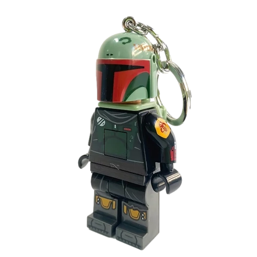Kép 2/3 - LEGO® Star Wars - Boba Fett kulcstartó LED világítással