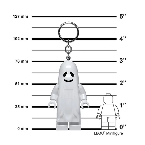 Kép 3/4 - LEGO® Minifigures™ - Szellem kulcstartó LED világítással