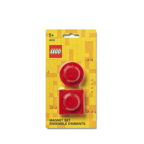 Kép 2/5 - LEGO® Mágnes szett - piros - 2db
