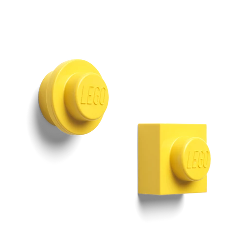 LEGO® Mágnes szett - sárga - 2db
