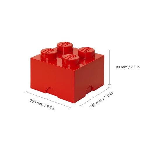 Kép 2/5 - LEGO® Tárolódoboz színes szett