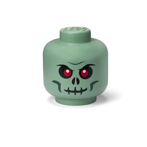 Kép 3/3 - LEGO® Minifigura fej tároló - Zombi - nagy méret