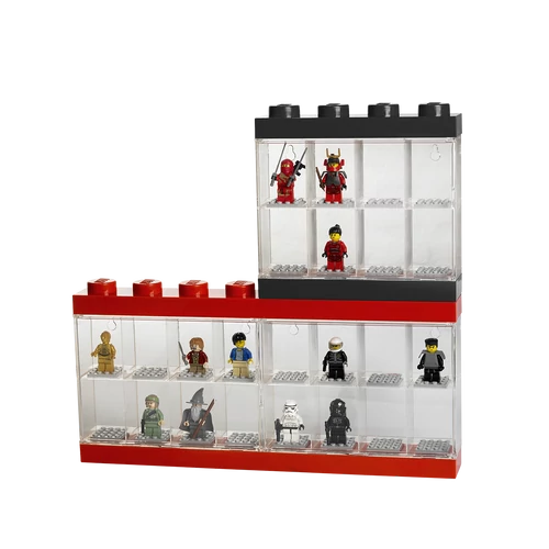 Kép 2/5 - LEGO® Minifigura tartó doboz - fekete