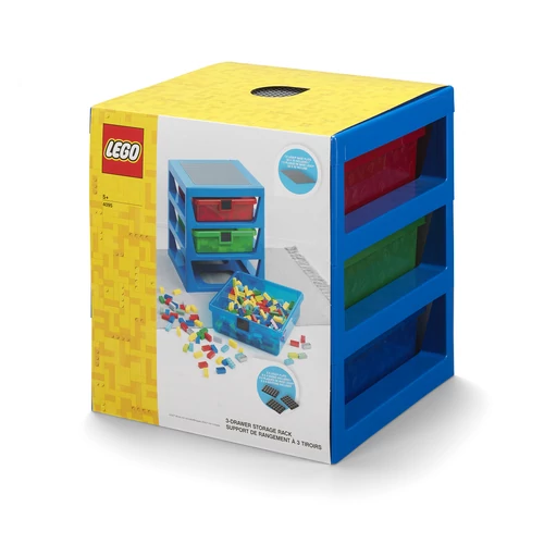 Kép 5/5 - LEGO® Rendszerező három fiókkal - kék