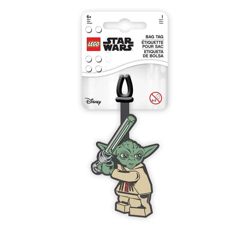 Kép 3/3 - LEGO® Poggyászcímke Star Wars™ Yoda mester
