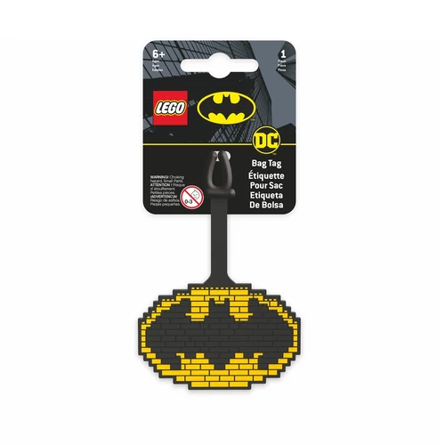 Kép 2/3 - LEGO® Poggyászcímke DC™ Batman logó