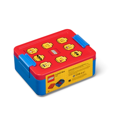 LEGO® ICONIC Klasszikus uzsonnás doboz - piros-kék