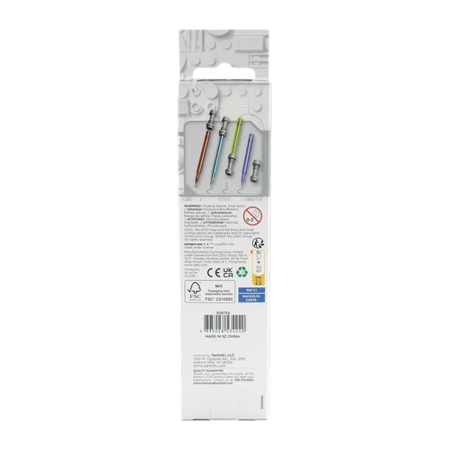 Kép 2/2 - LEGO® Star Wars™ Fénykard zseléstoll készlet - 4db