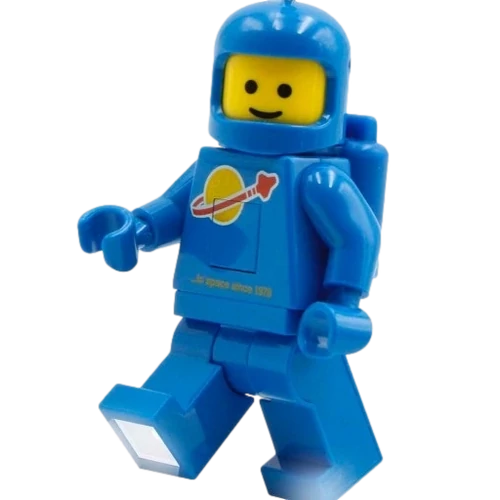 LEGO® Spaceman kék világítós kulcstartó