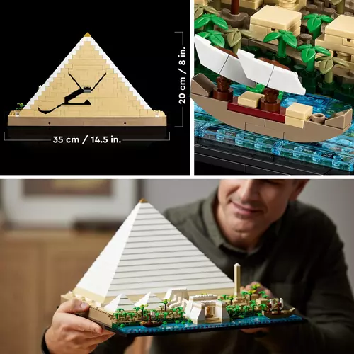 Kép 4/10 - LEGO® Architecture - A gízai nagy piramis