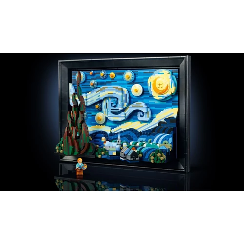 Kép 7/8 - LEGO® Ideas - Vincent van Gogh - Csillagos éj