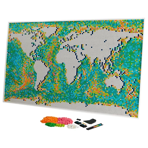 LEGO® Art - Világtérkép