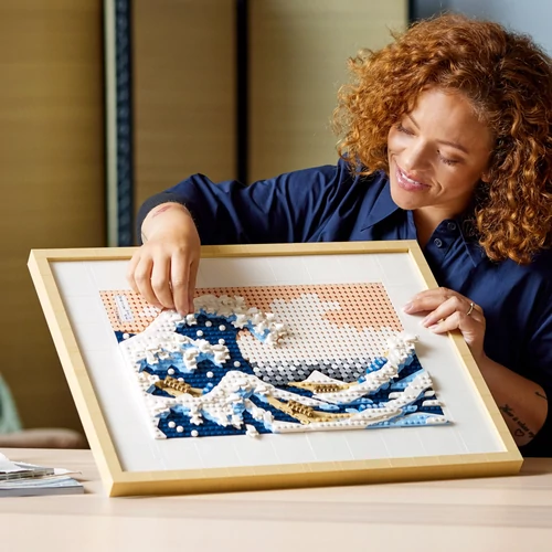 Kép 3/9 - LEGO® ART - Hokuszai – A nagy hullám
