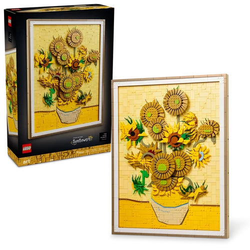 Kép 4/9 - LEGO® Art - Vincent van Gogh – Napraforgók