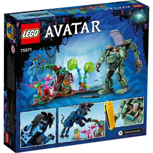 Kép 10/10 - LEGO® Avatar - Neytiri és Thanator az AMP Suit-os Quaritch ellen