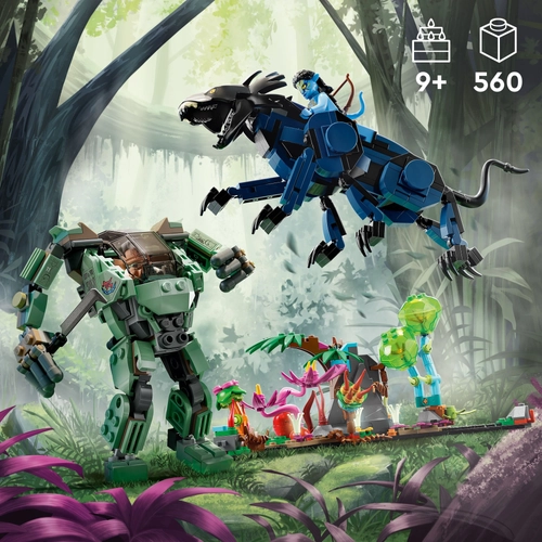 Kép 2/10 - LEGO® Avatar - Neytiri és Thanator az AMP Suit-os Quaritch ellen