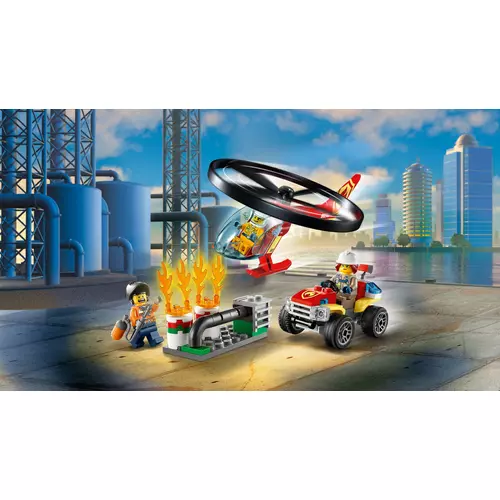 Kép 2/5 - LEGO® City - Sürgősségi tűzoltó helikopter