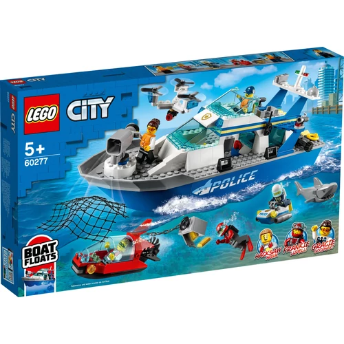 Kép 6/7 - LEGO® City - Rendőrségi járőrcsónak