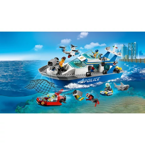 Kép 4/7 - LEGO® City - Rendőrségi járőrcsónak