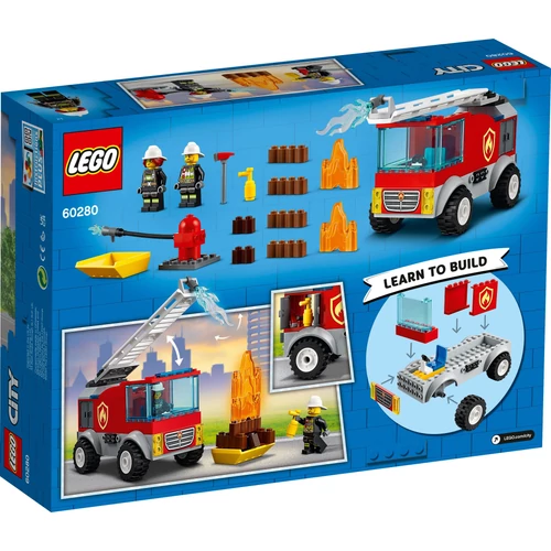 Kép 7/7 - LEGO® City - Létrás tűzoltóautó