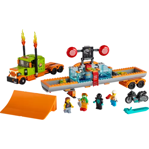 LEGO® City - Kaszkadőr show teherautó