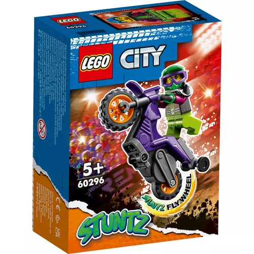 Kép 4/5 - LEGO® City - Wheelie kaszkadőr motorkerékpár