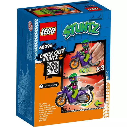 Kép 5/5 - LEGO® City - Wheelie kaszkadőr motorkerékpár