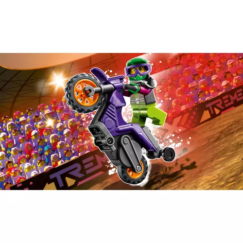 Kép 2/5 - LEGO® City - Wheelie kaszkadőr motorkerékpár