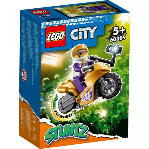 Kép 4/5 - LEGO® City - Selfie kaszkadőr motorkerékpár