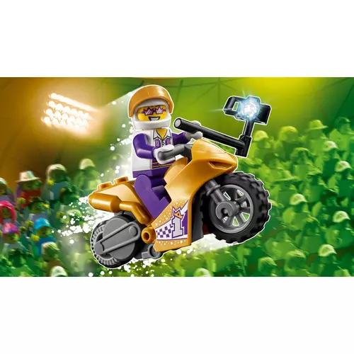 Kép 2/5 - LEGO® City - Selfie kaszkadőr motorkerékpár
