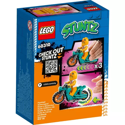 Kép 7/7 - LEGO® City - Chicken kaszkadőr motorkerékpár