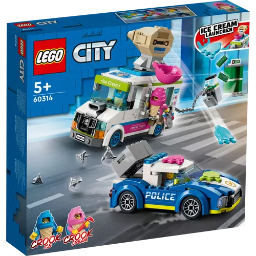 Kép 9/10 - LEGO® City - Fagylaltos kocsi rendőrségi üldözés