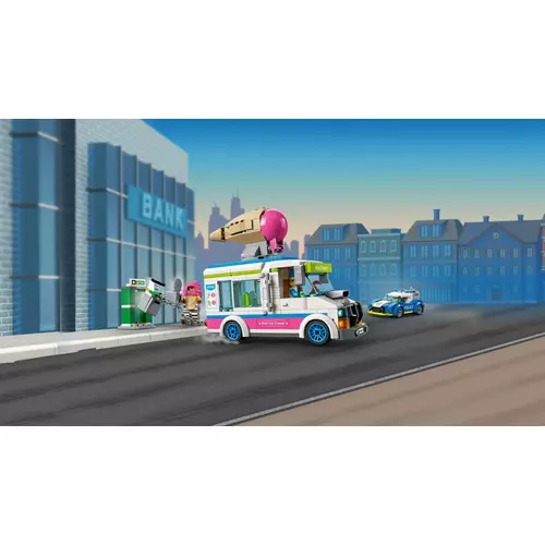 Kép 8/10 - LEGO® City - Fagylaltos kocsi rendőrségi üldözés