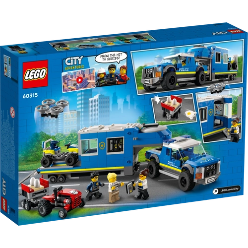 Kép 10/10 - LEGO® City - Rendőrségi mobil parancsnoki kamion