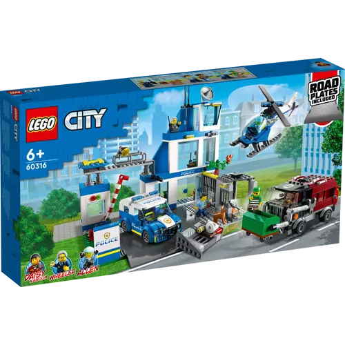 Kép 9/10 - LEGO® City - Rendőrkapitányság (60316)