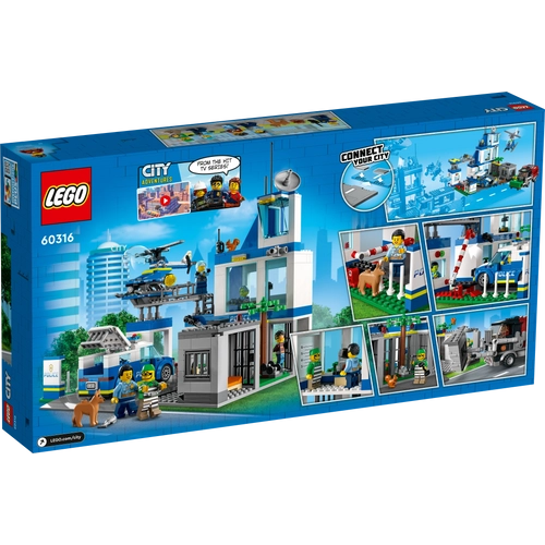 Kép 10/10 - LEGO® City - Rendőrkapitányság (60316)