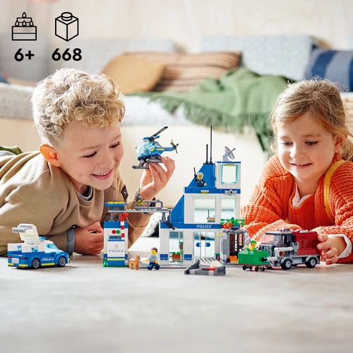 Kép 2/10 - LEGO® City - Rendőrkapitányság (60316)