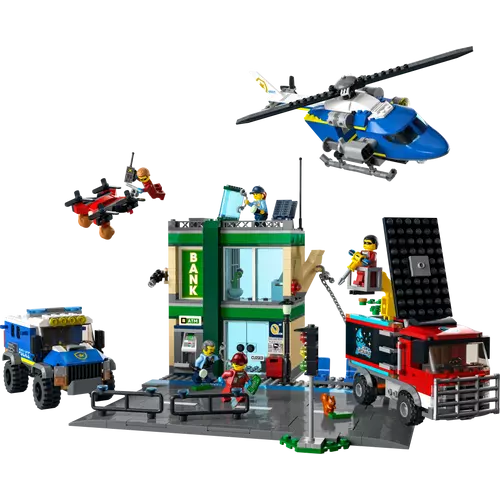LEGO® City - Rendőrségi üldözés a banknál