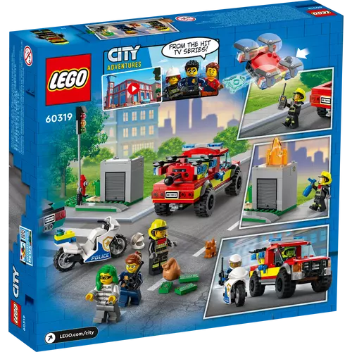 Kép 10/10 - LEGO® City - Tűzoltás és rendőrségi hajsza