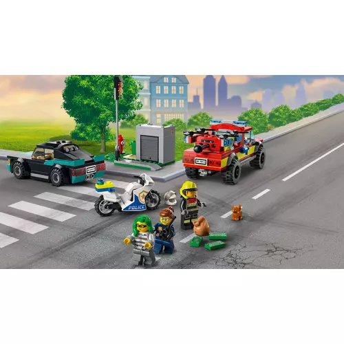 Kép 8/10 - LEGO® City - Tűzoltás és rendőrségi hajsza