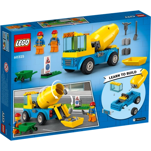 Kép 10/10 - LEGO® City - Betonkeverő teherautó