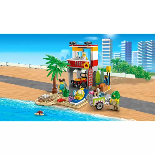 Kép 6/9 - LEGO® City - Tengerparti vízimentő állomás